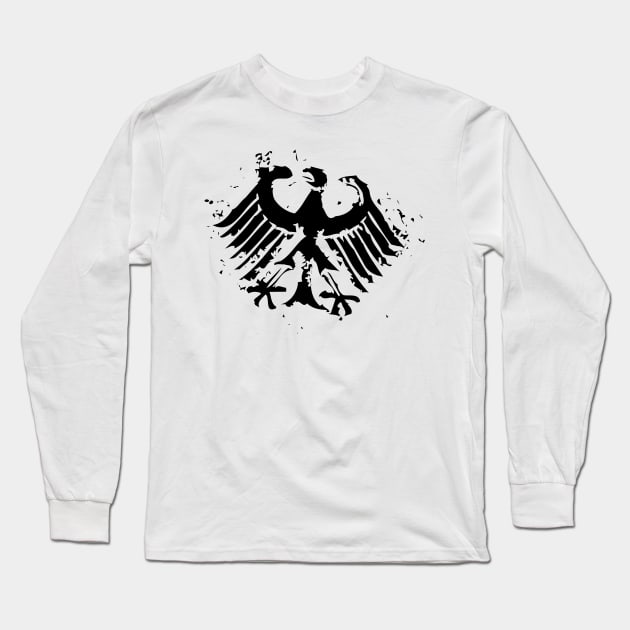 German Eagle Long Sleeve T-Shirt by Kunstlerstudio